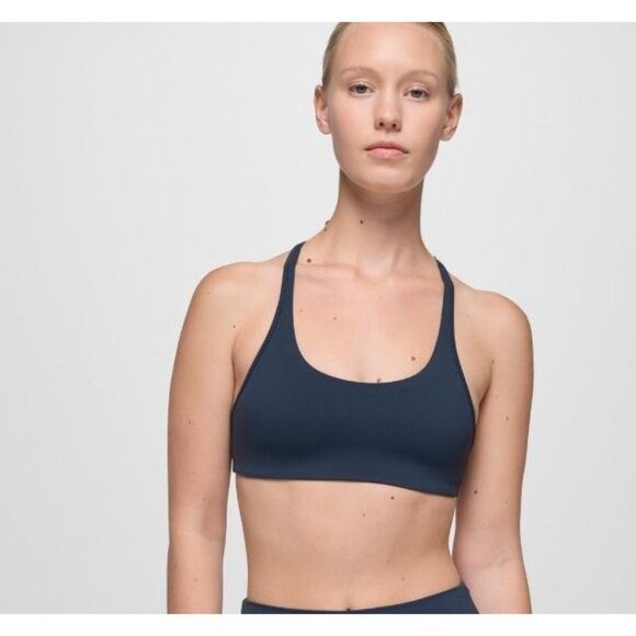 Prana Other - Prana Luxara Racerback Bra  Stormy Night Navy Blue Size M NWT